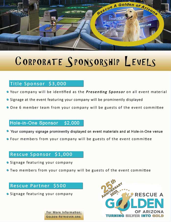 Topgolf Corporate Sponsorships