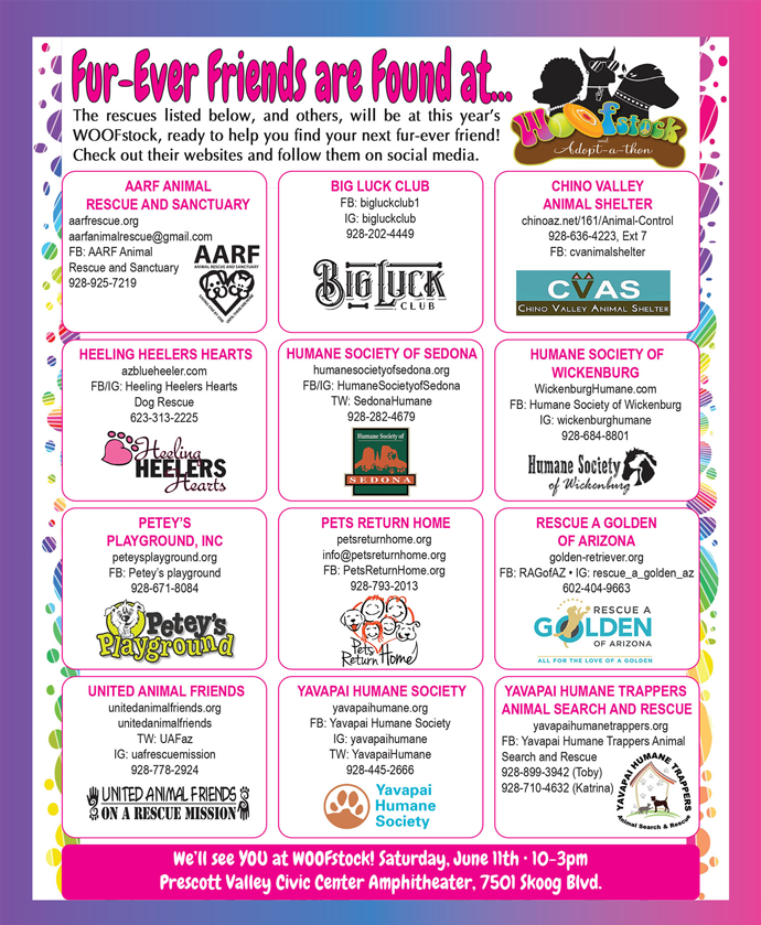 WOOFstock 2022 Rescue Page